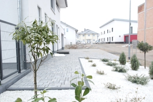 Pflasterarbeiten, Außenanlage